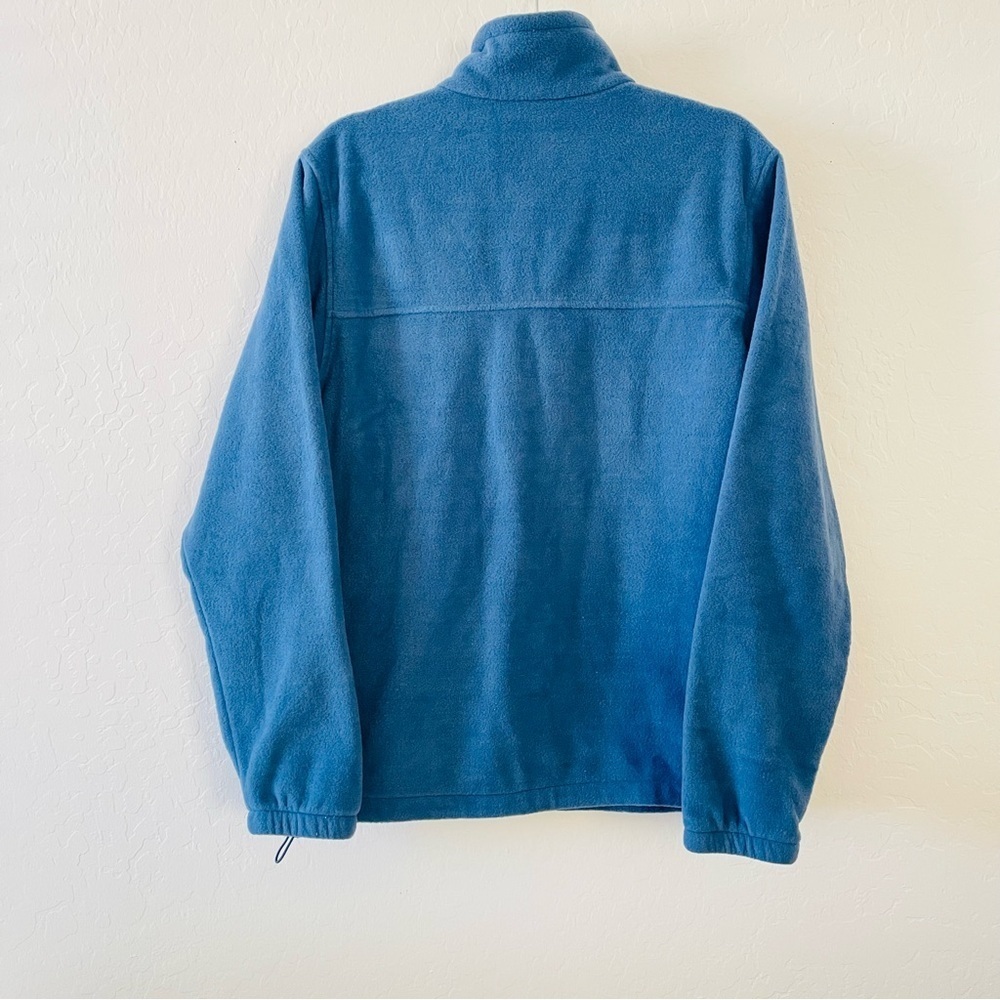 Men’s Columbia Blue Fleece Jacket - Picture 2 of 8